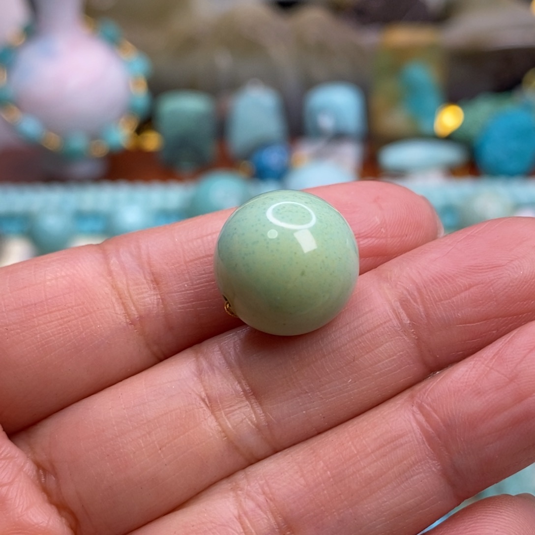 绿松石未镶嵌珠宝奇石14.8