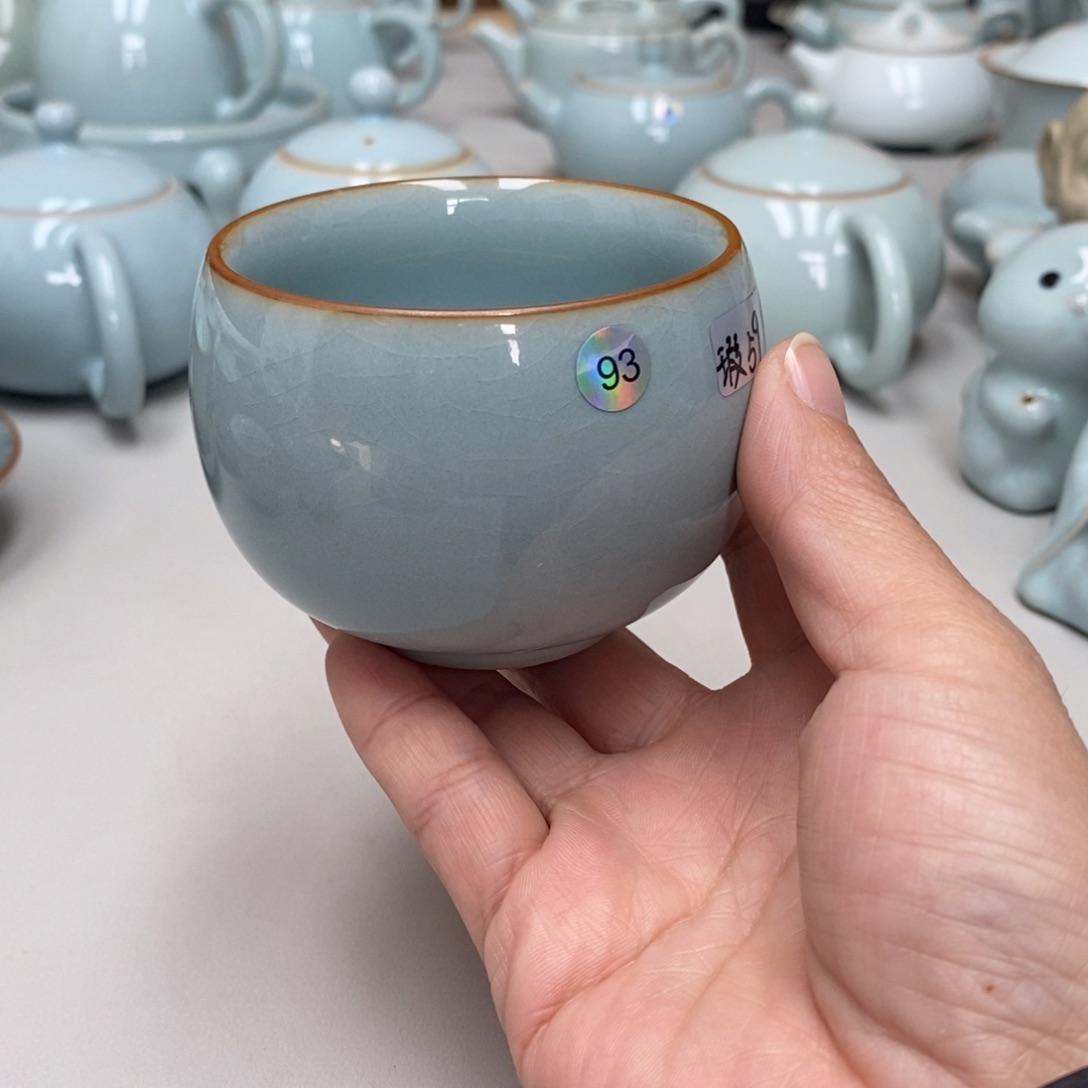 微瑕支钉龙蛋杯93无礼盒