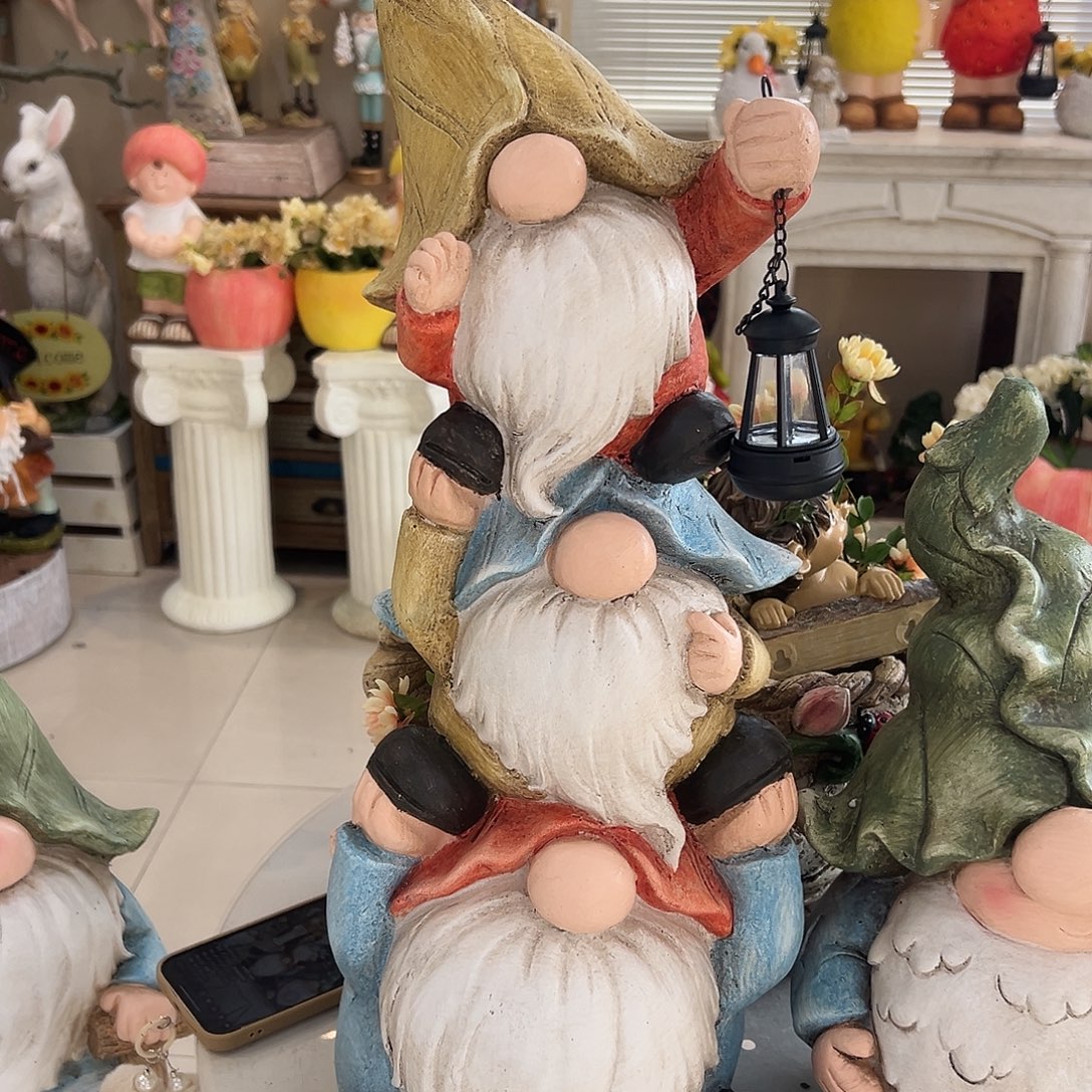 花园摆件红红火火