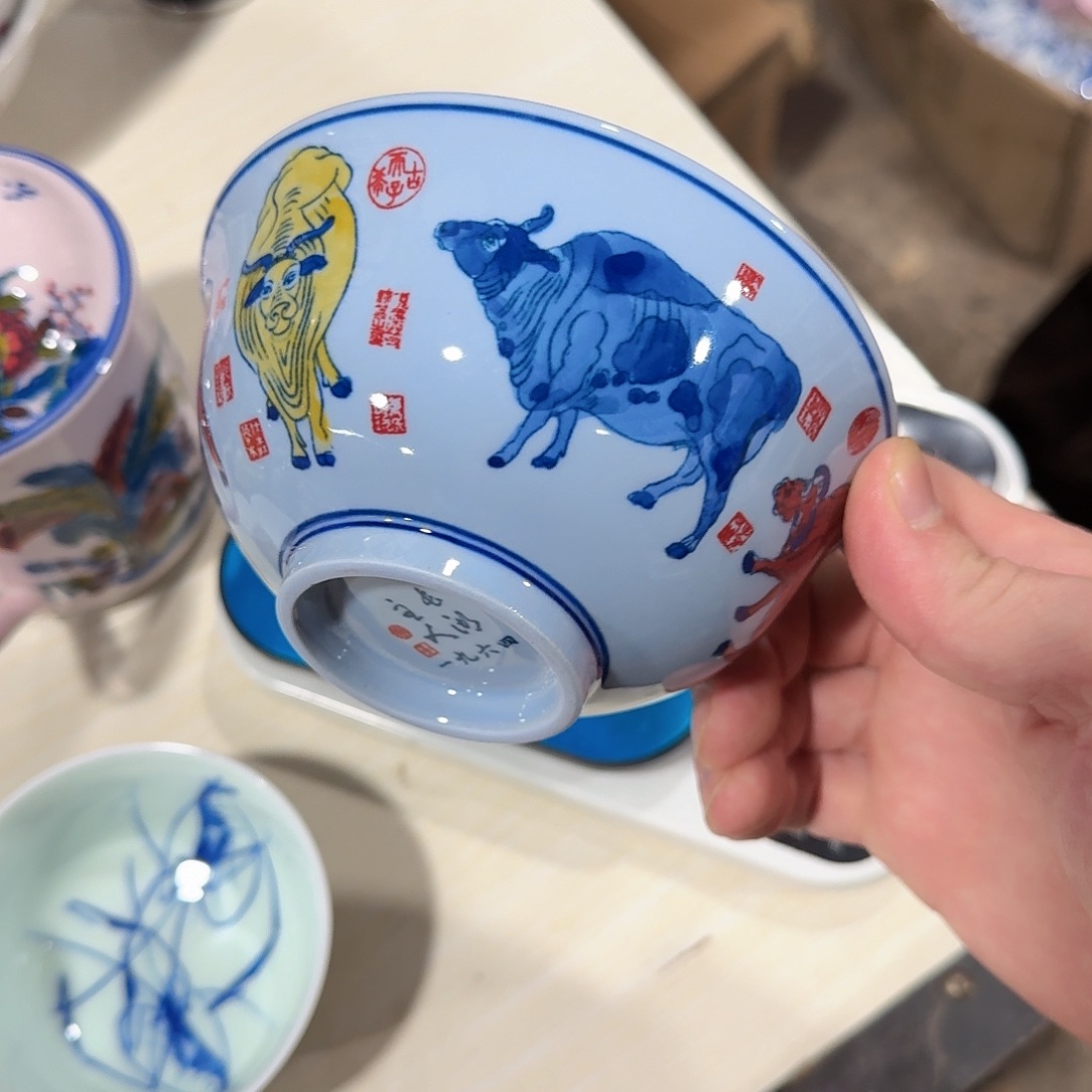 瓷摆件/////景德镇陶瓷瓷器。