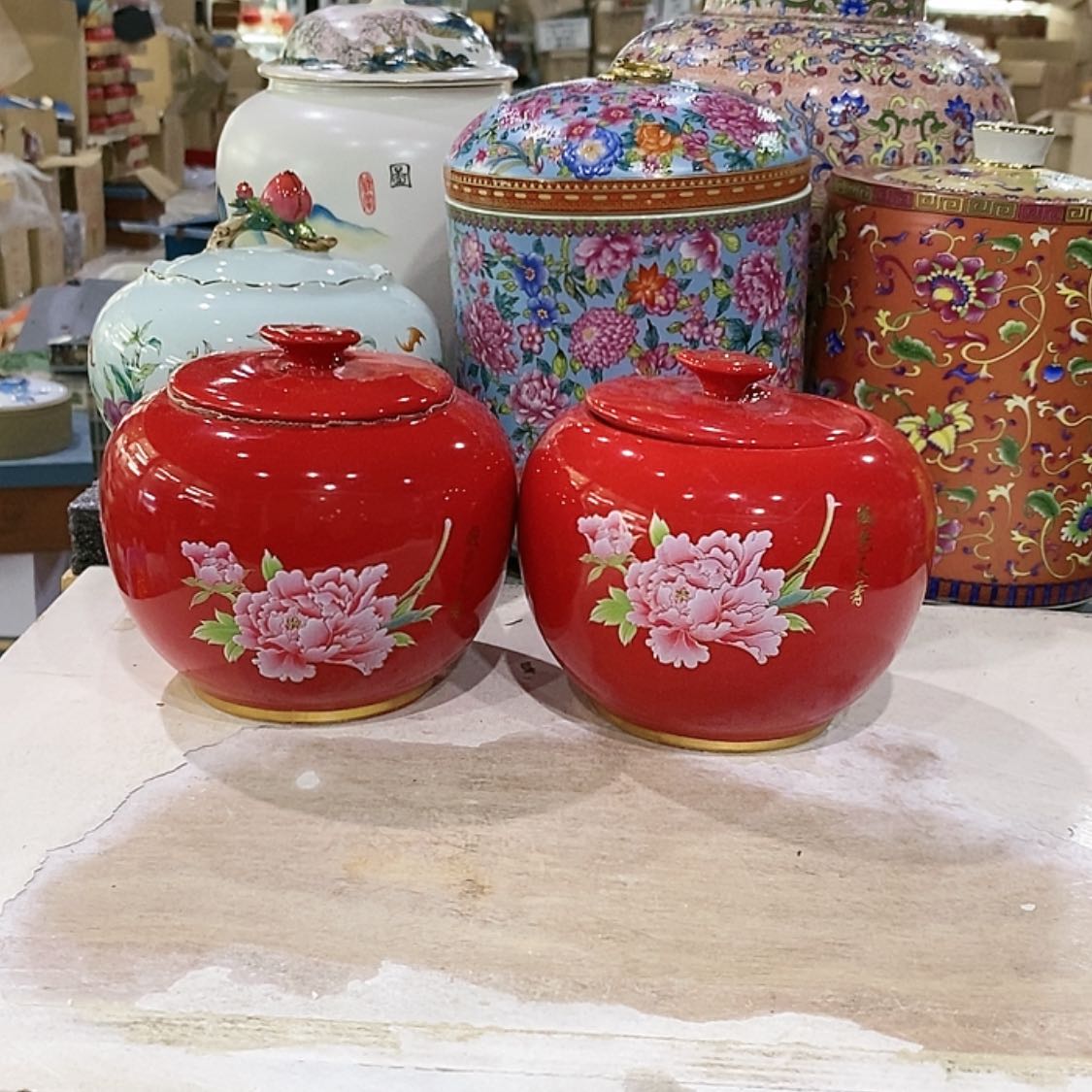 【闪购商品】罐茶叶罐陶瓷茶叶罐