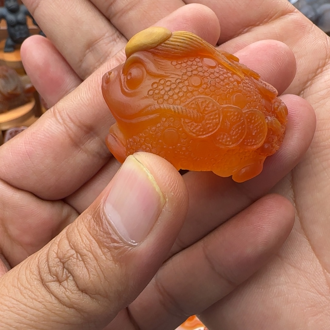 3***冰玛瑙/玉髓未镶嵌颈饰