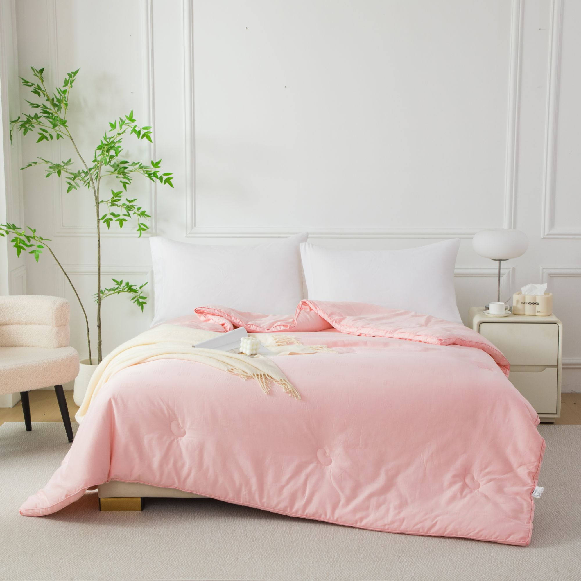 愉悦之家冬被提花大豆被亲肤正品被子棉被双人被