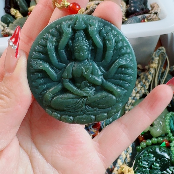 和田玉挂件未镶嵌