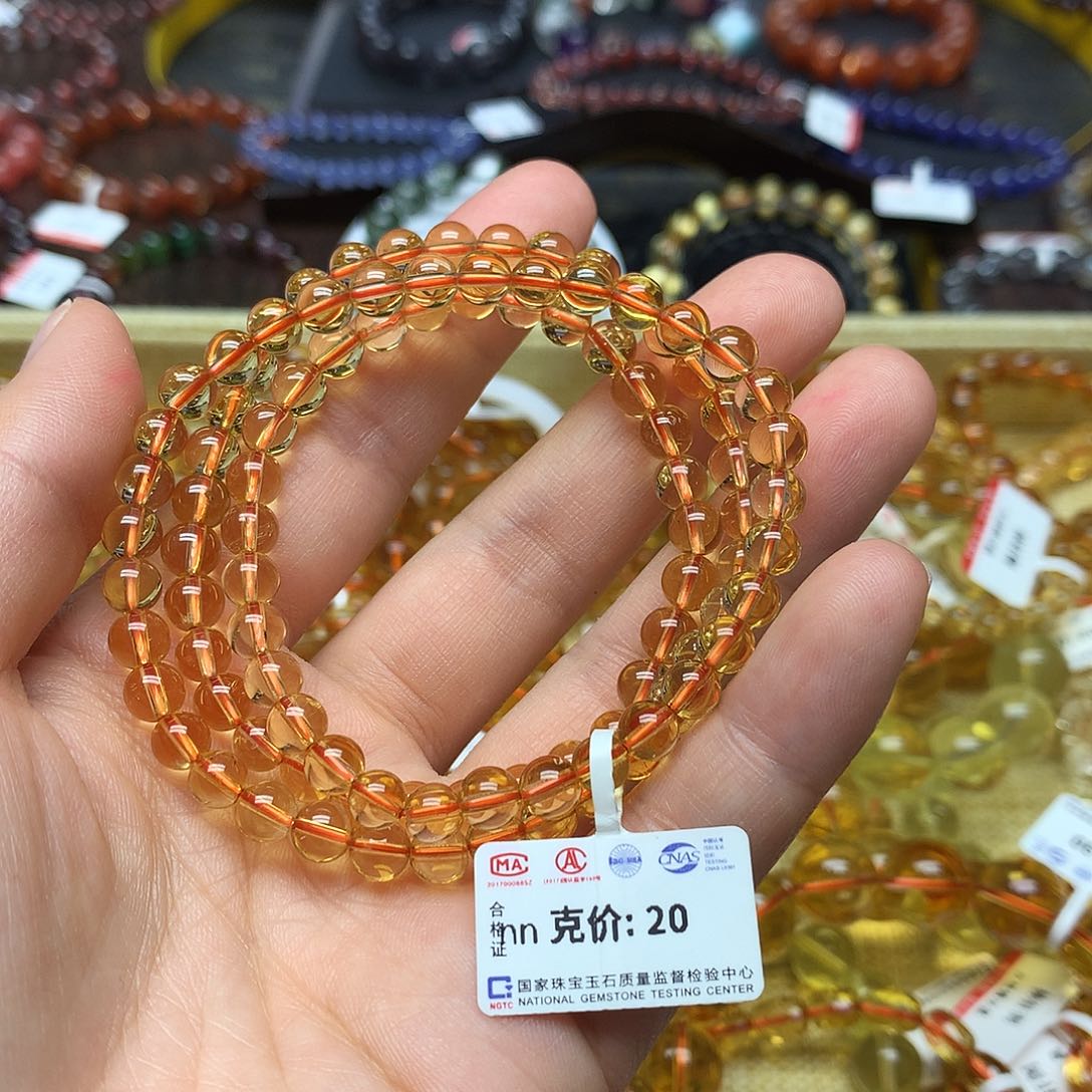 水晶手串未镶嵌手链