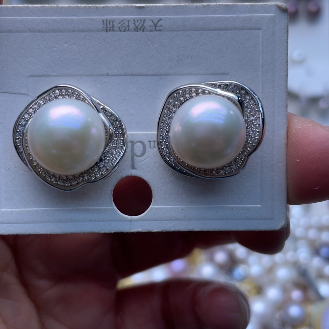 耳饰淡水珍珠未镶嵌