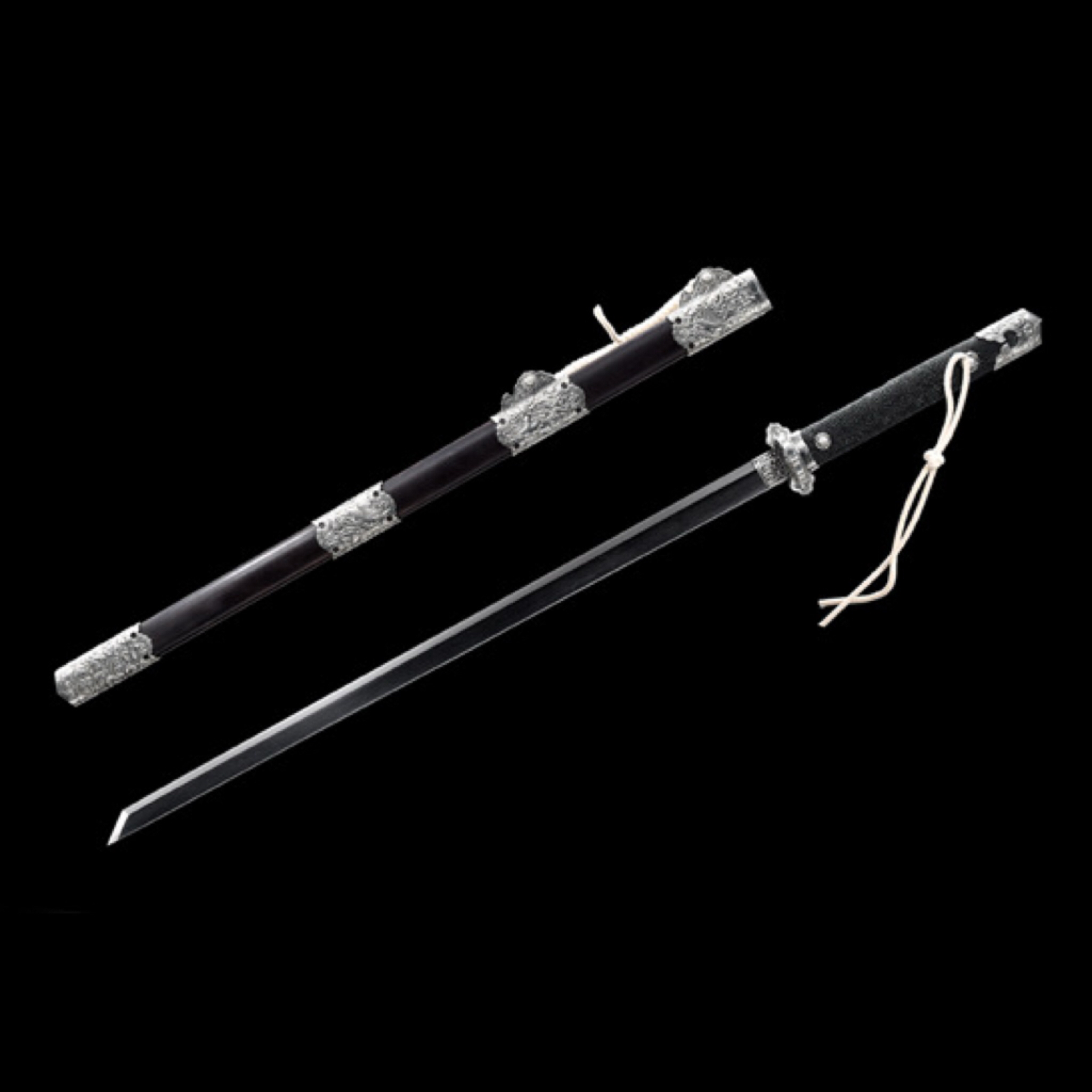 周强【天问】唐刀自练钢经典版未开刃