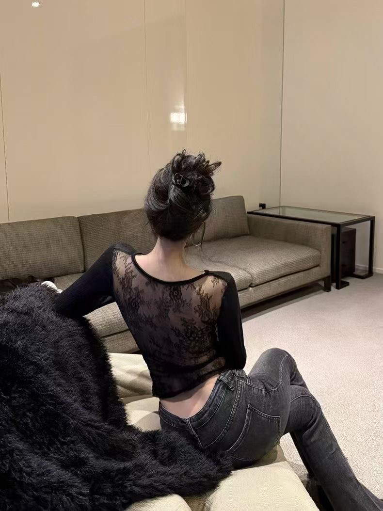 2025年早春新款辣妹美背上衣