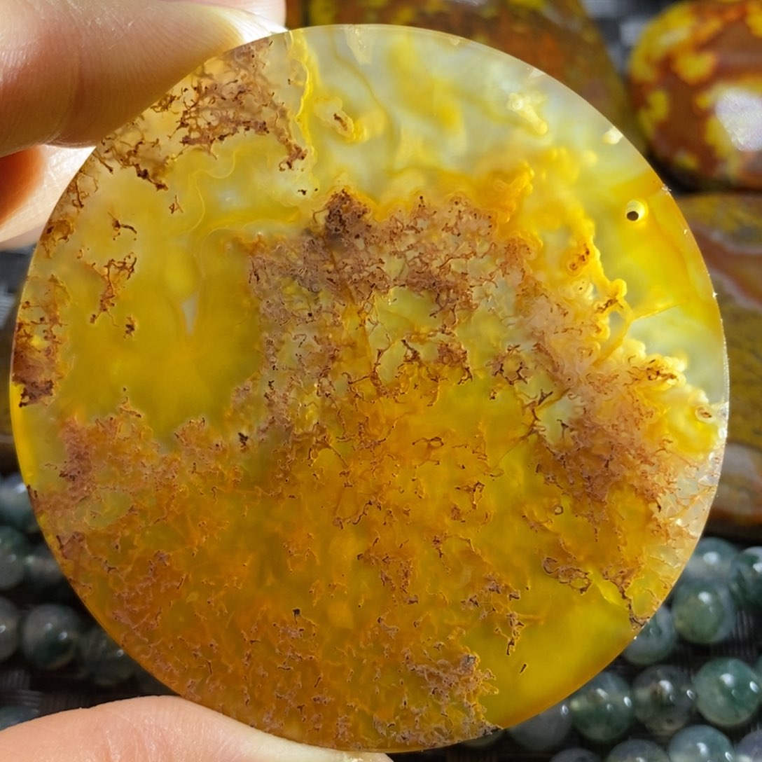 玛瑙/玉髓挂件未镶嵌