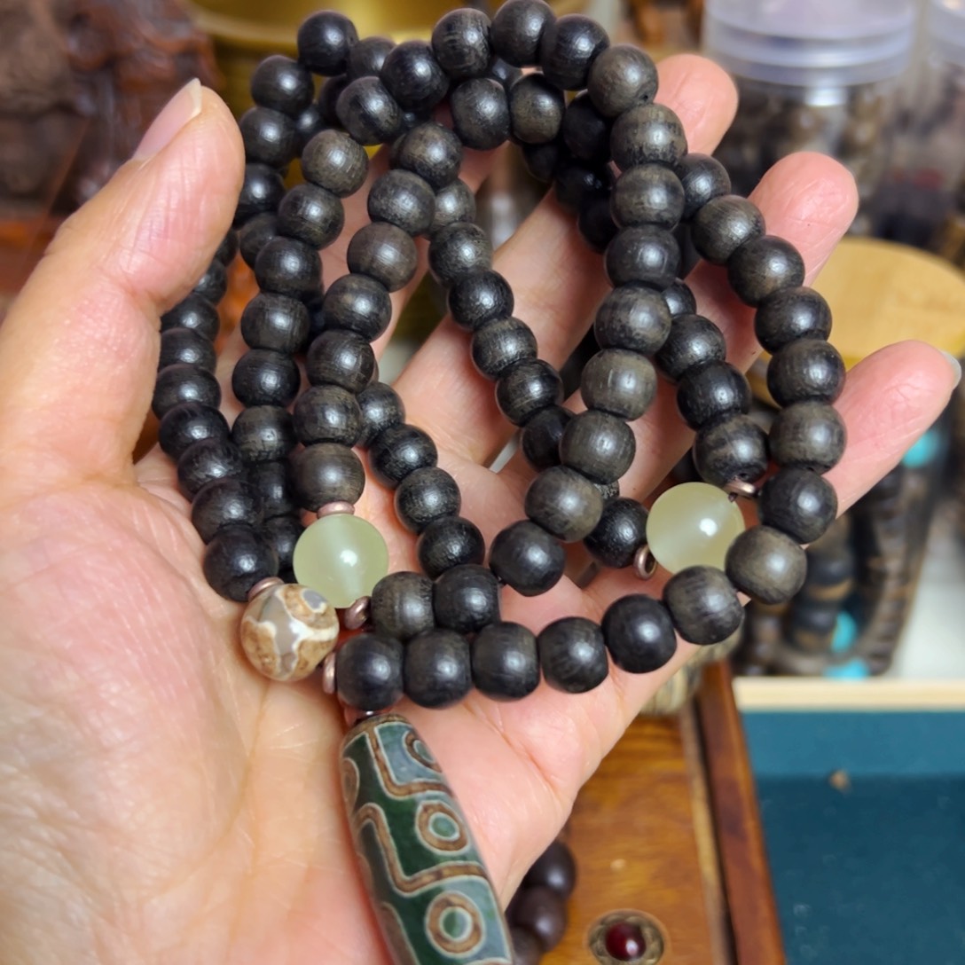 阴沉木年货节福利活动文玩手串摆件把件