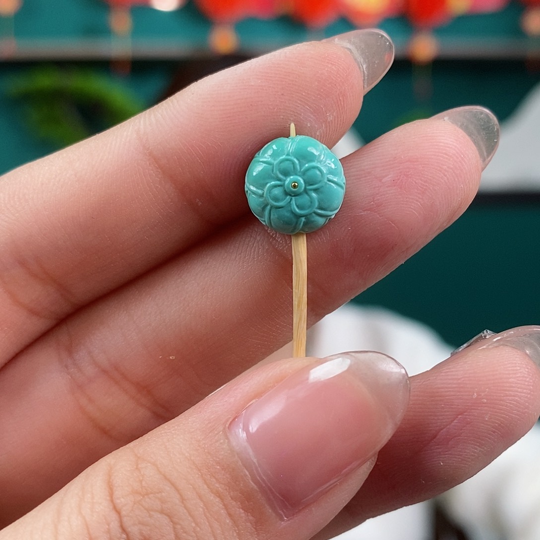 绿松石珠宝奇石未镶嵌