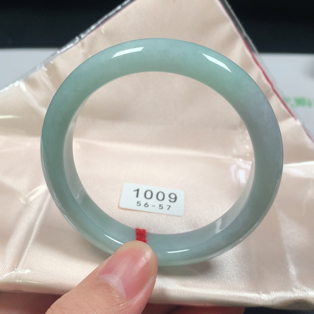 翡翠手镯未镶嵌编号1009