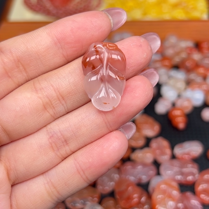 南红玛瑙未镶嵌吊坠(不含链)