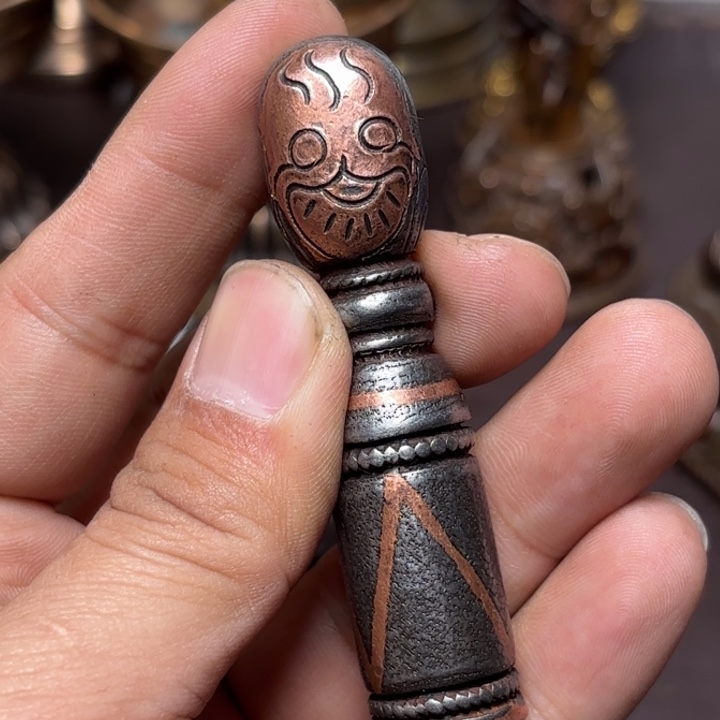 天***悠铜星月菩提挂件菩提