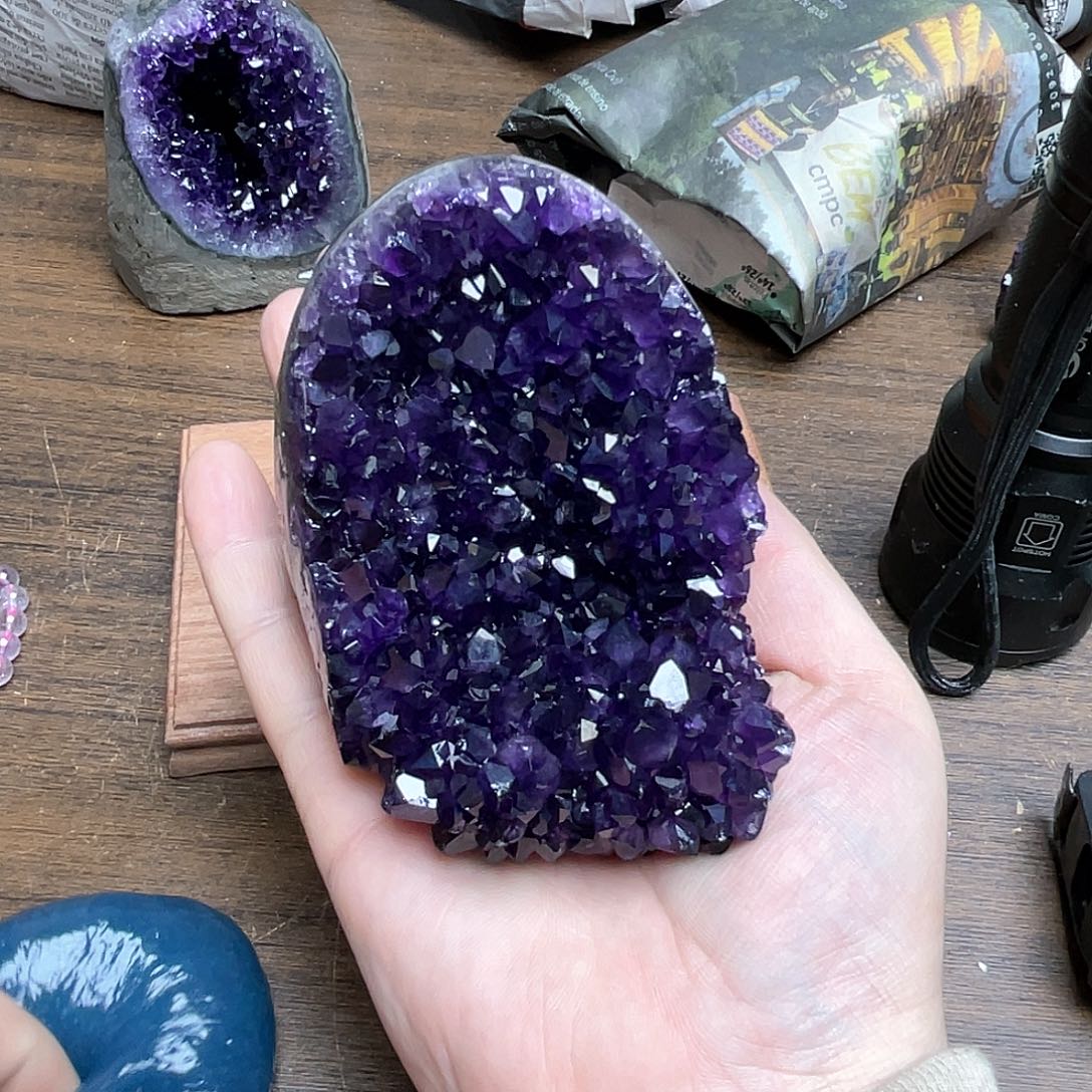 紫晶大型摆件（非配饰）未镶嵌