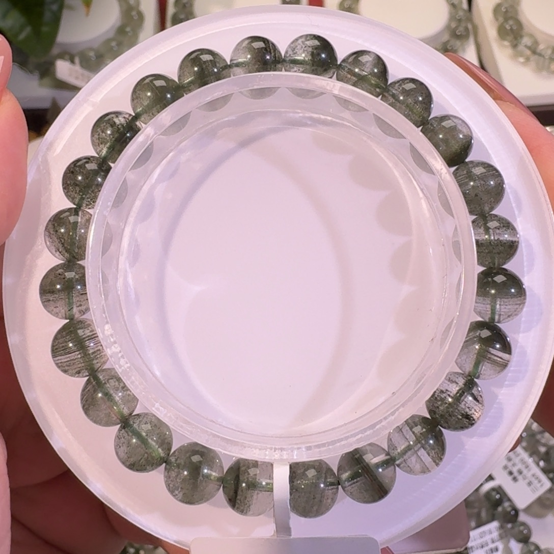 水晶未镶嵌手链绿幽灵