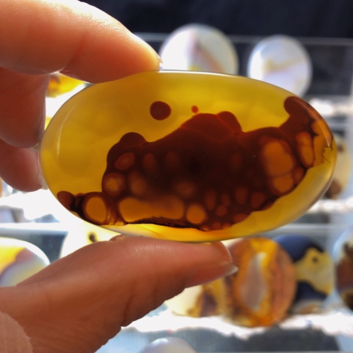 合金玛瑙/玉髓珠宝奇石138