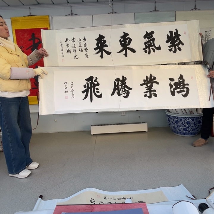 书法张老师，书法作品