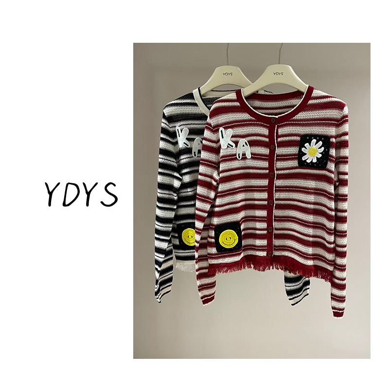 【YDYS】25K00941 2025新款时尚气质小众毛针织衫