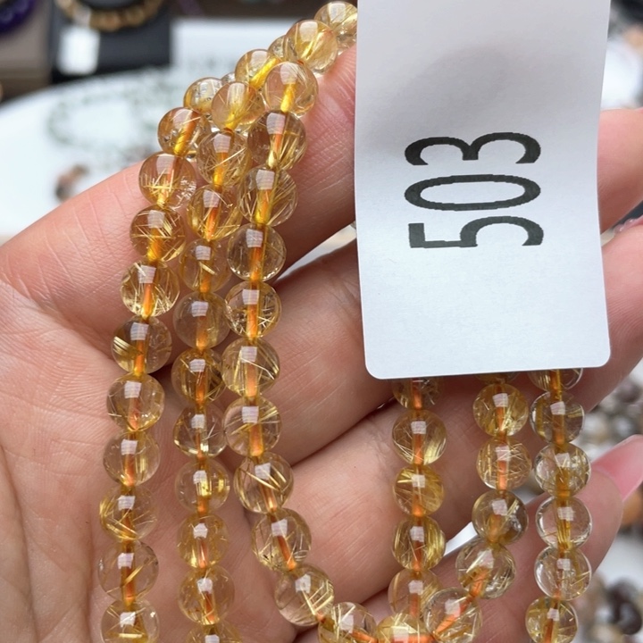 水晶天然手链未镶嵌