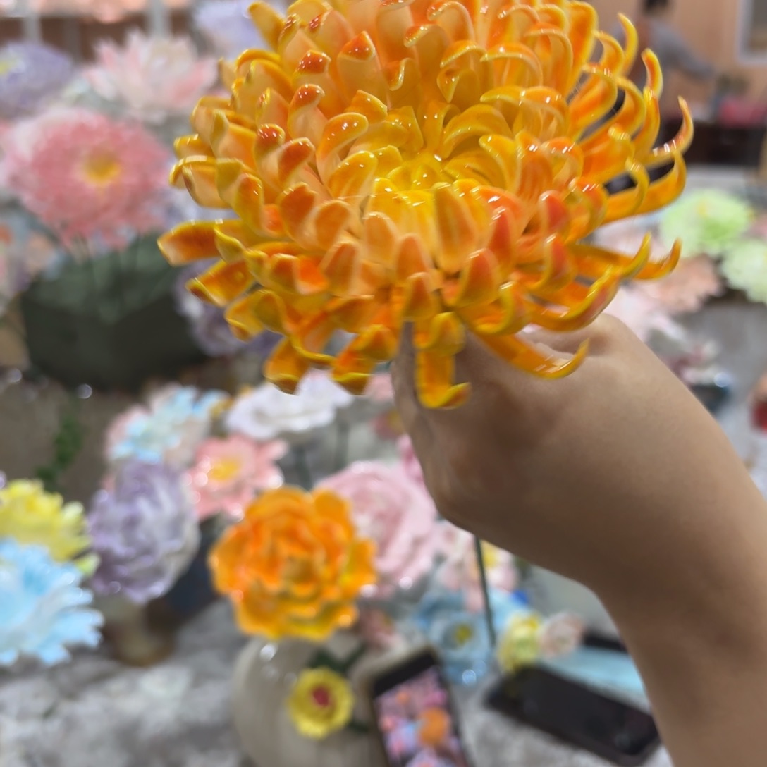 陶瓷花，20元发货，退款拉黑