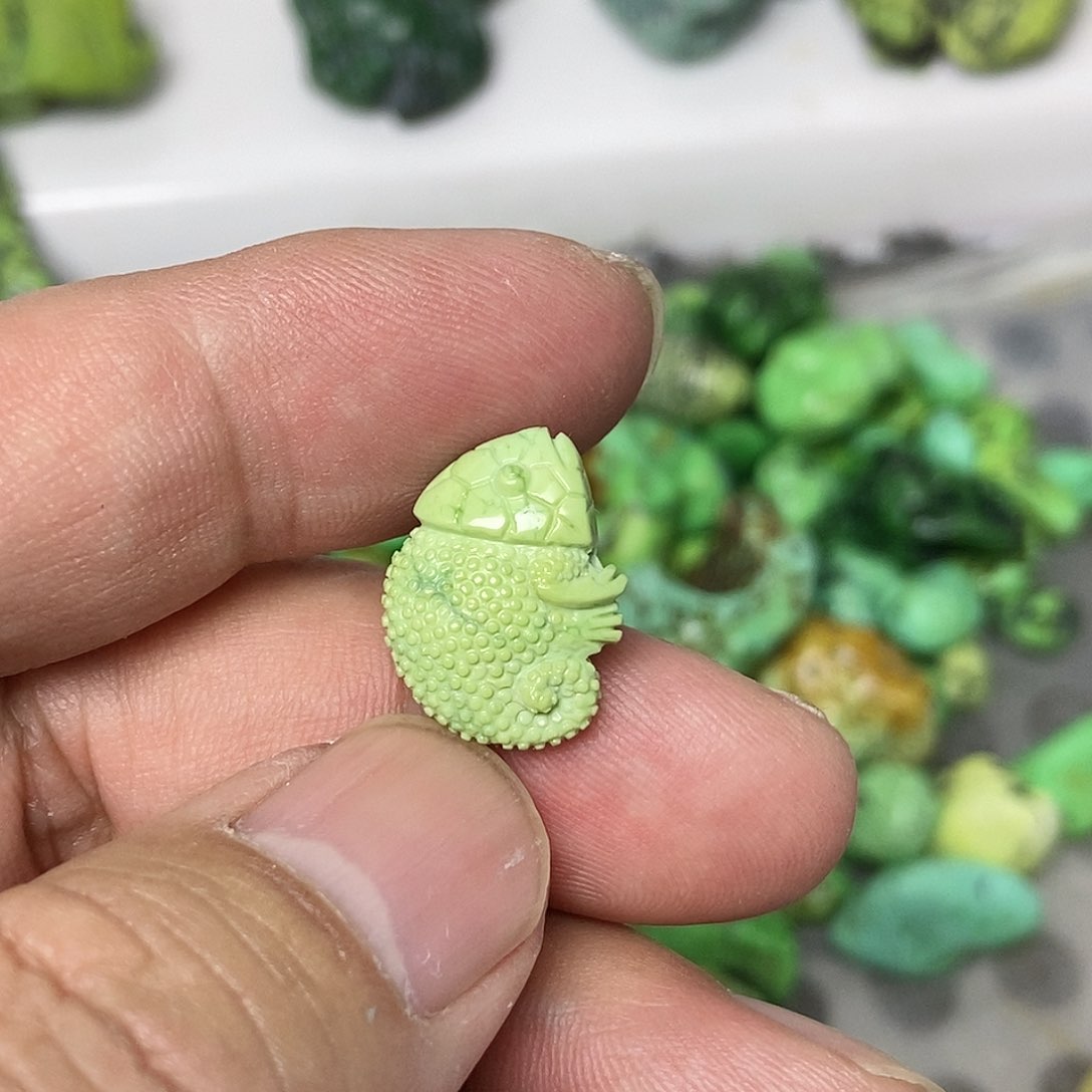 绿松石珠宝奇石未镶嵌