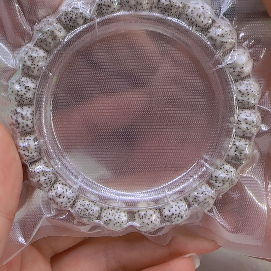 星月菩提手串6卓越白星月菩提单圈1.0无相单圈