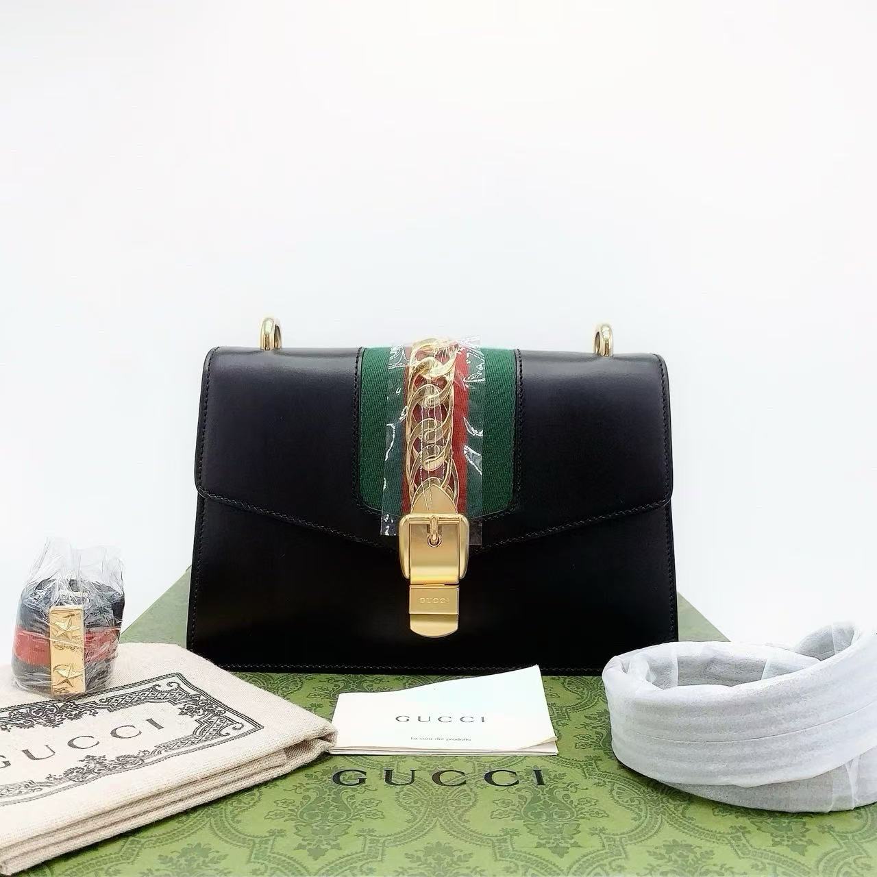 95新 GUCCI/古驰 单肩包/非真假不退补不换