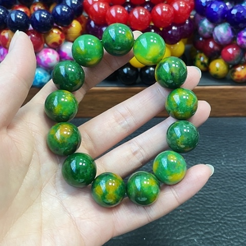 玛瑙未镶嵌手饰龙胆草18