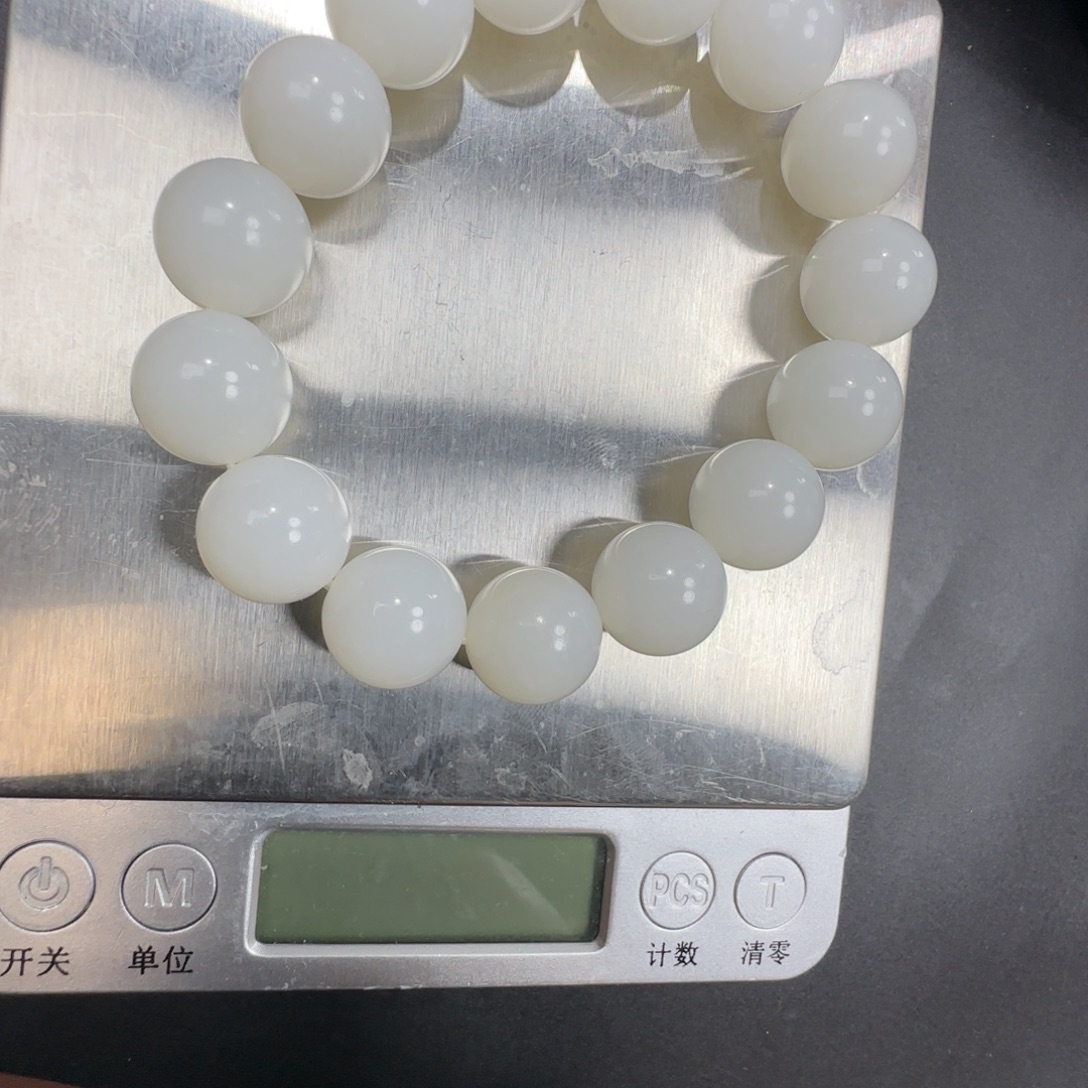 和田玉（白玉）未镶嵌手链
