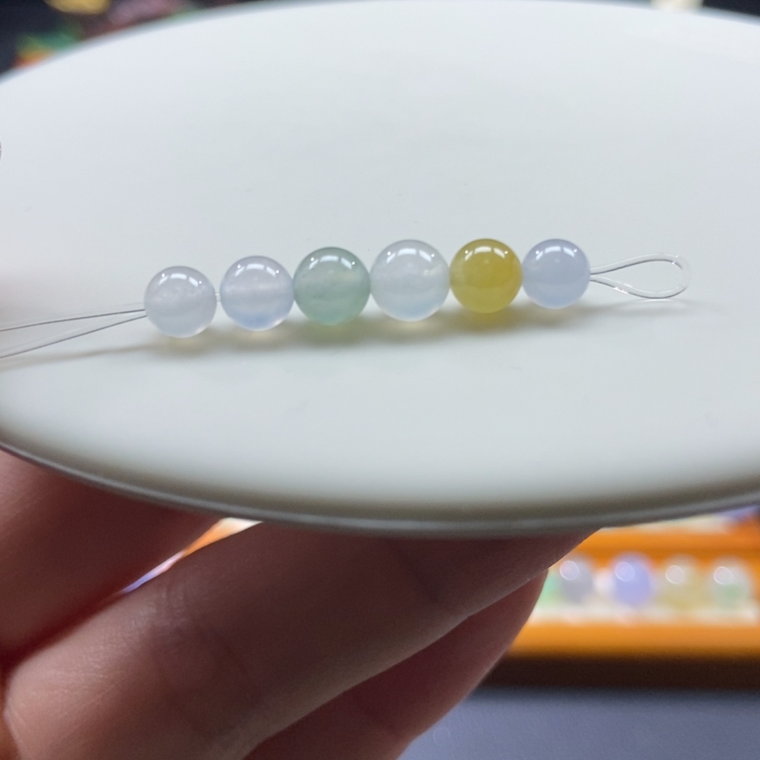 翡翠颈饰未镶嵌福利放漏一手5+