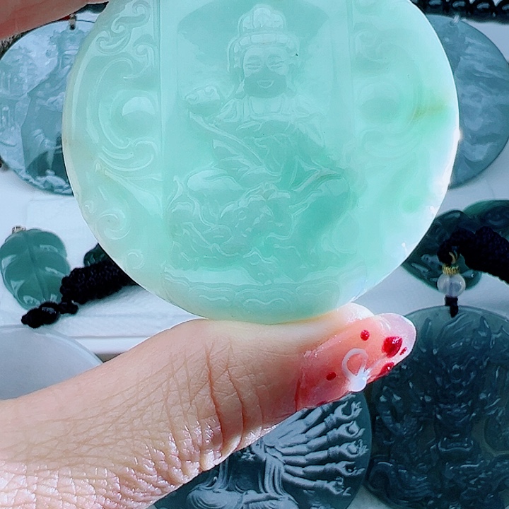 翡翠吊坠(不含链)未镶嵌