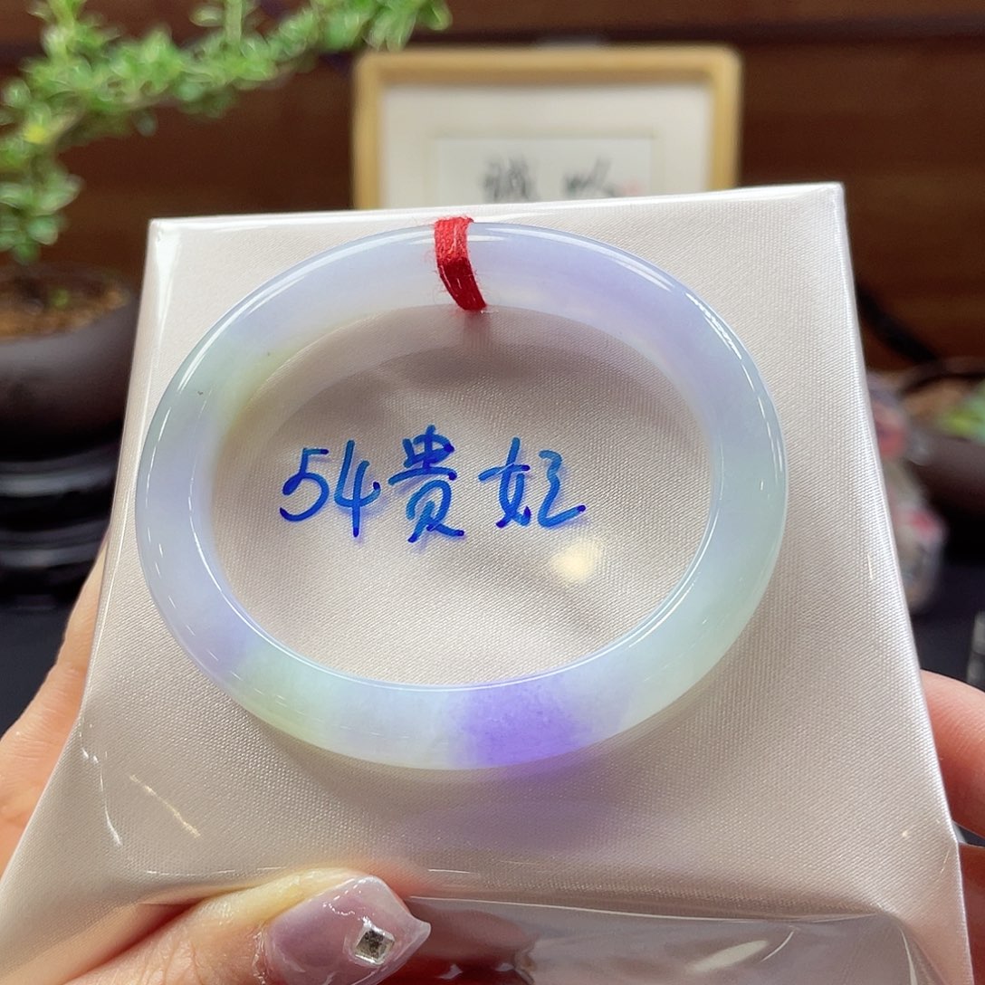 翡翠未镶嵌手镯30 号