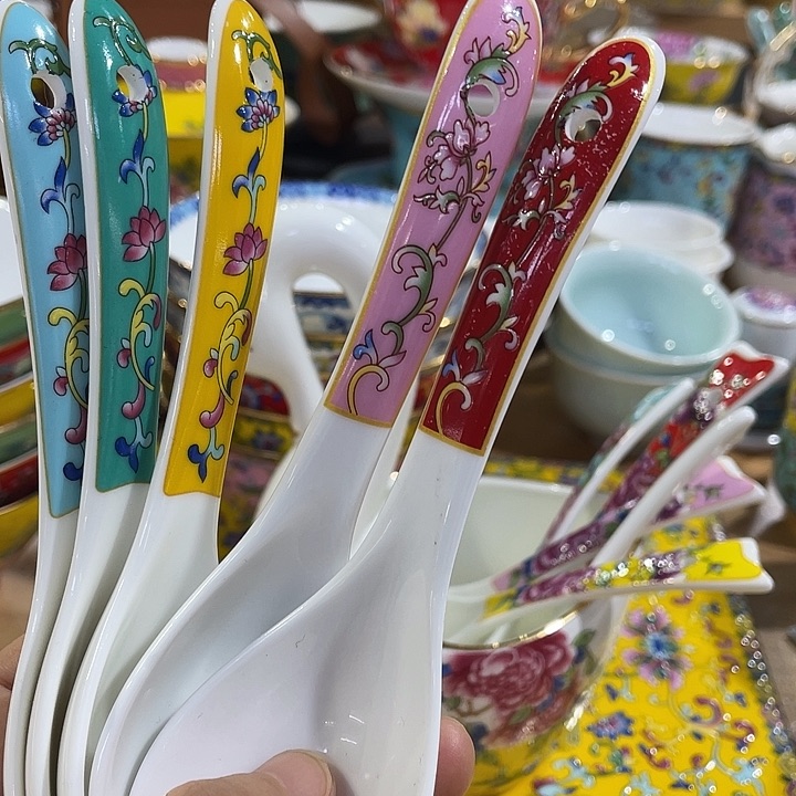 珐琅景德镇陶瓷瓷碗