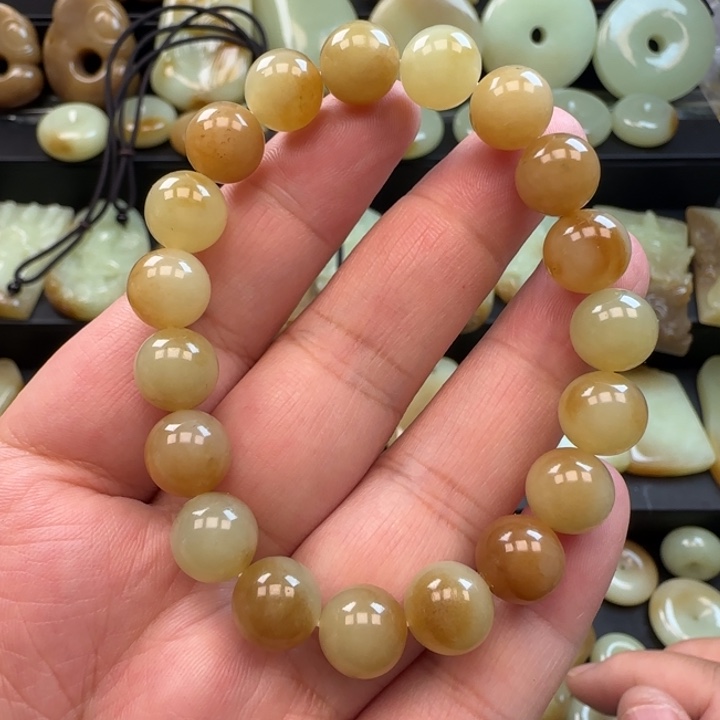 和田玉未镶嵌套链