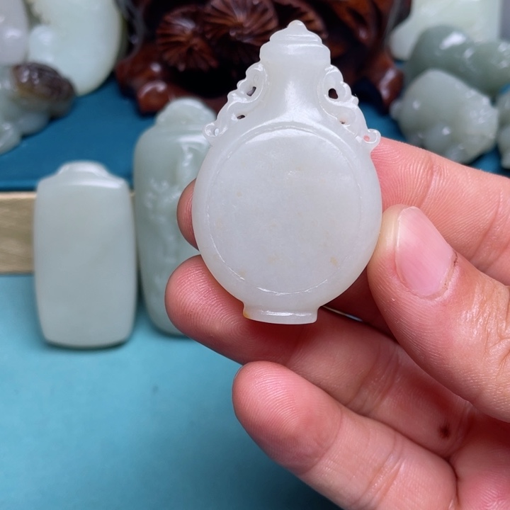 和田玉未镶嵌颈饰&****&