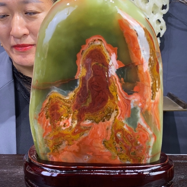 石材精品古青石摆件