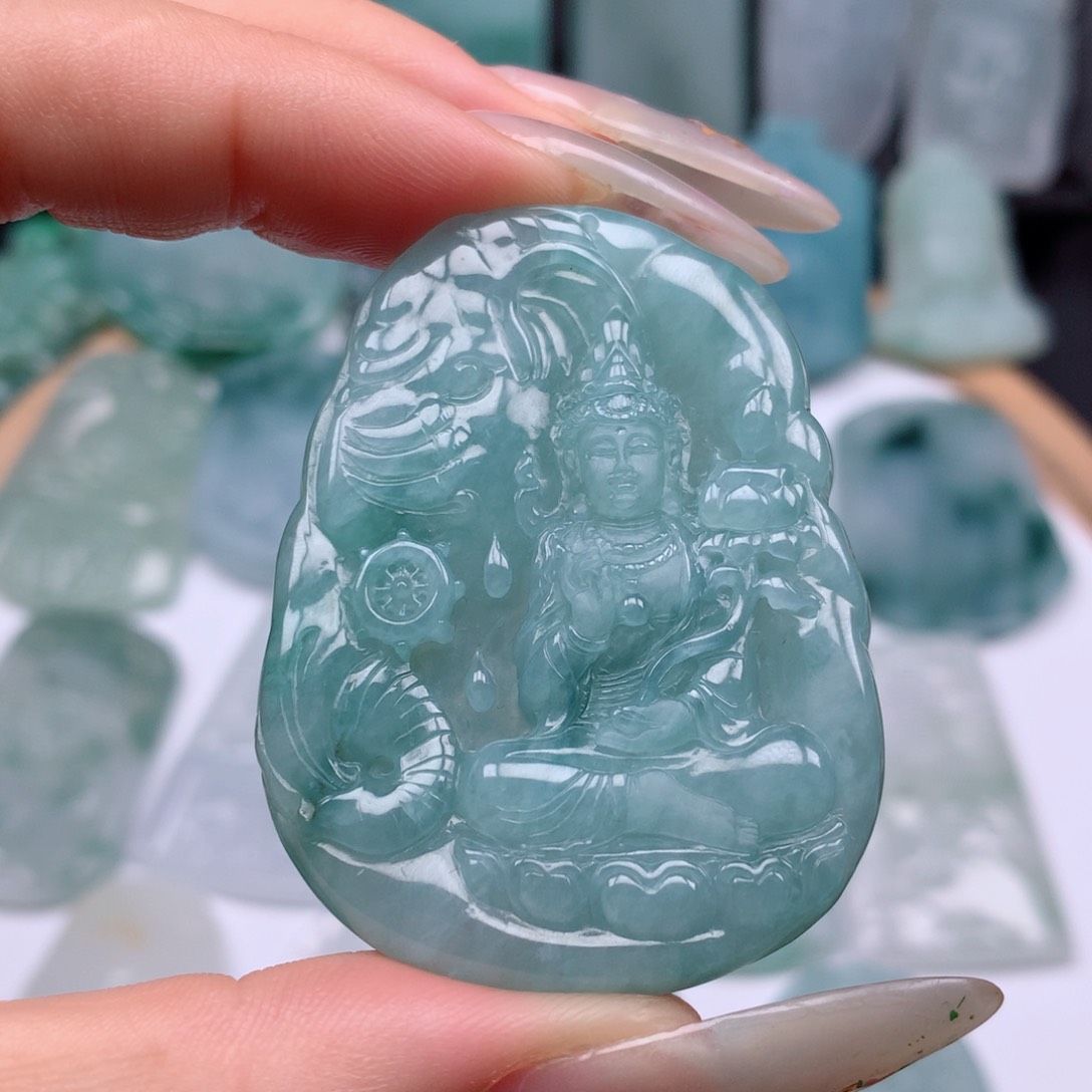 【闪购商品】翡翠颈饰未镶嵌?****i普贤