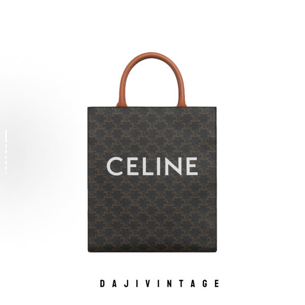 大吉中古/CELINE瑟琳老花小号琴谱手提包