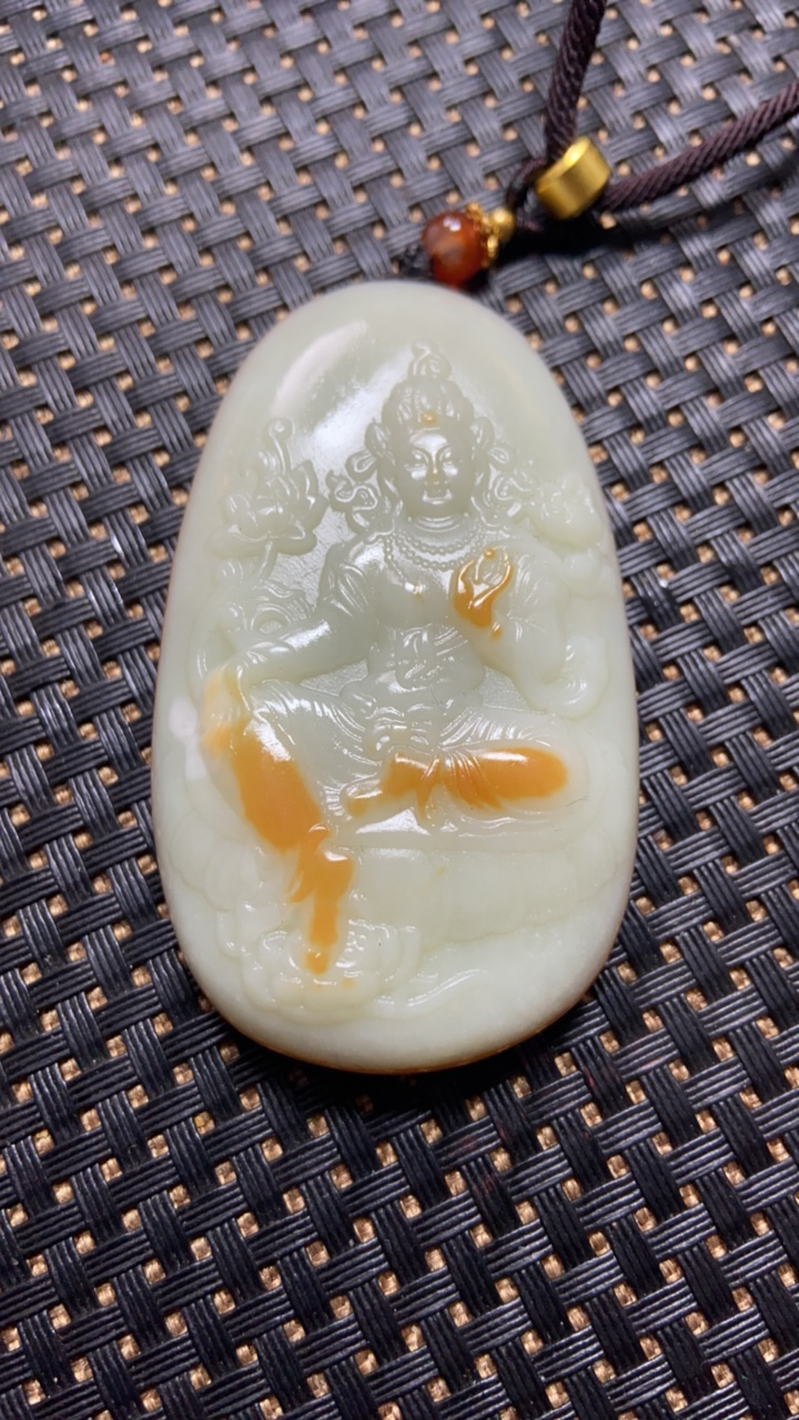 和田玉吊坠未镶嵌01143