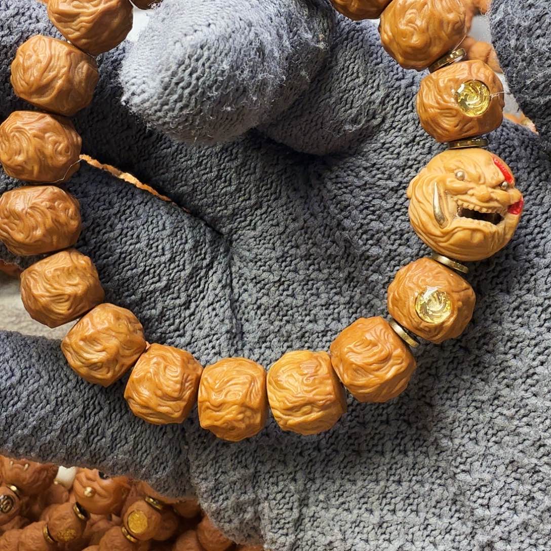 猴头核桃手串龙蛇