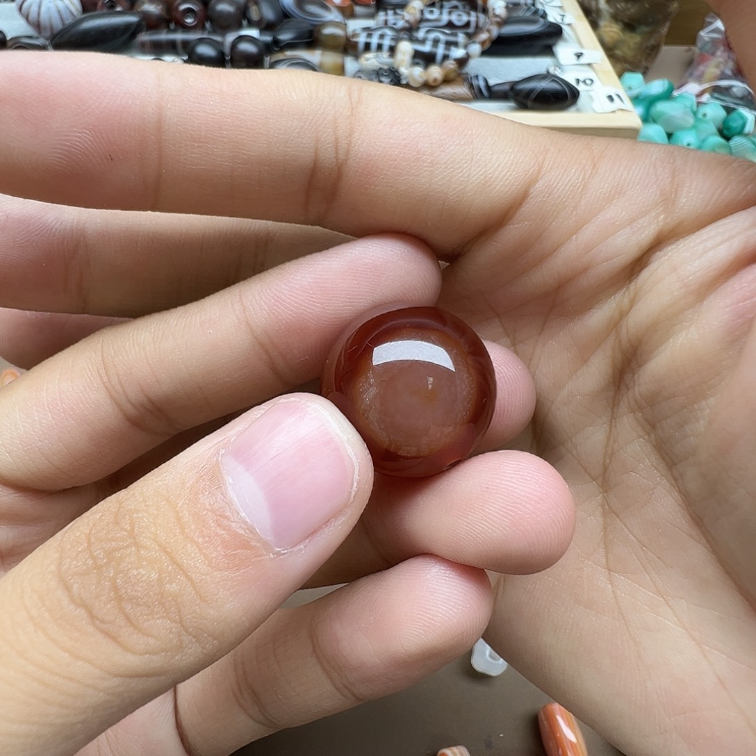 玛瑙/玉髓合金珠宝半成品卡20