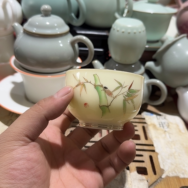 瑕疵茶具，介意勿拍