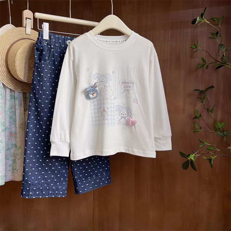 【断码清货】2025春可爱卡通小狗立体玩偶打底衫 D259 259 R