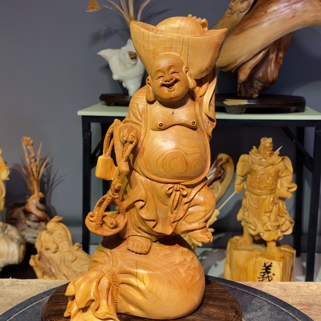 柏木（崖柏）崖柏木雕刻