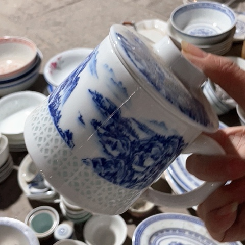 陶摆件景德镇高温陶瓷