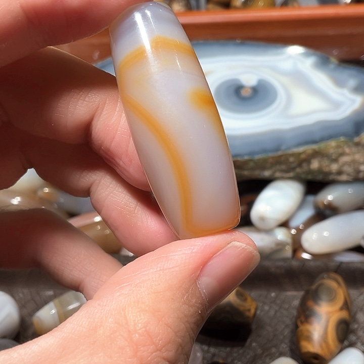 玛瑙/玉髓吊坠(不含链)未镶嵌