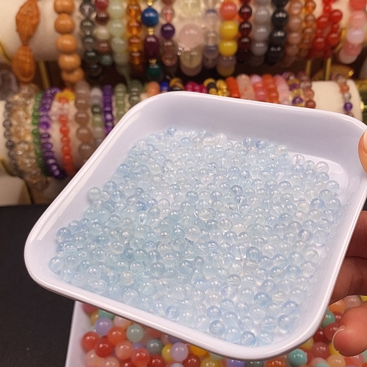 未镶嵌卡5海蓝宝50玛瑙/玉髓