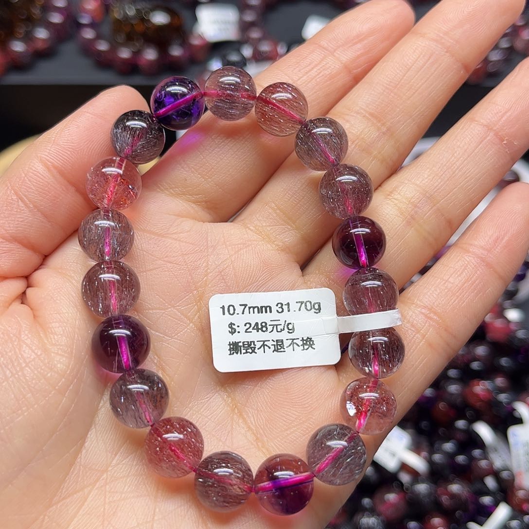 水晶手链未镶嵌手链