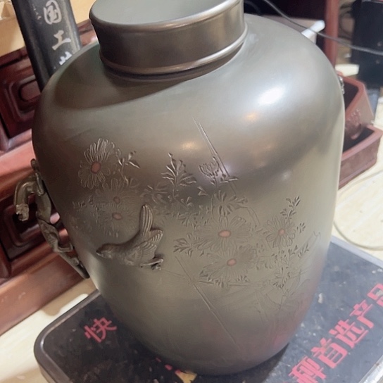 锡@***源中古工艺品摆件